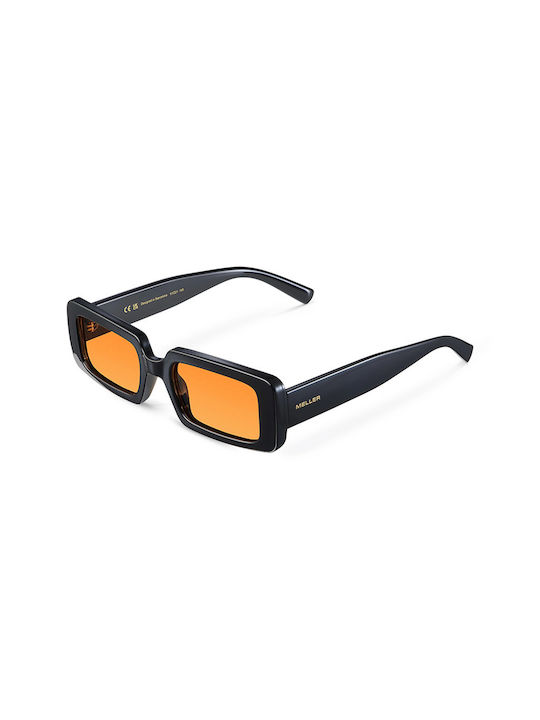 Meller Sunglasses with Black Plastic Frame and Orange Lens KS-TUTORANGE