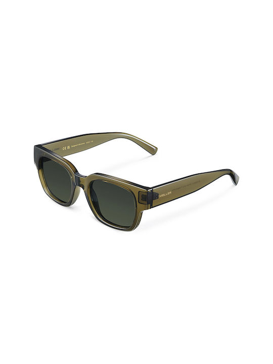 Meller Sunglasses with Green Plastic Frame and Green Lens KK-MOSSOLI