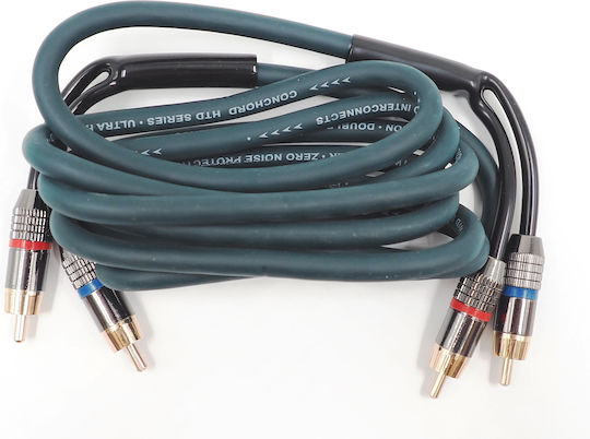 Conchord Kabel 2x RCA-Stecker - 2x RCA-Stecker 1m