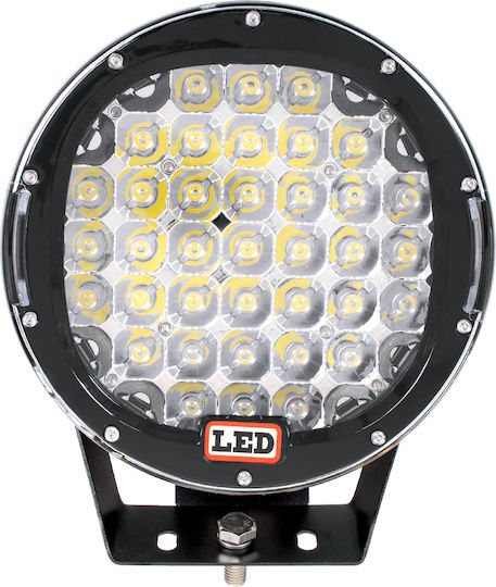 GloboStar PRO Series Roundς Waterproof Headlights Car LED 12V 185W 22.5cm with White Lighting 1pcs