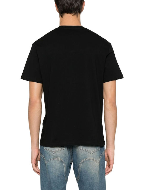 Just Cavalli Men's Short Sleeve Blouse Black