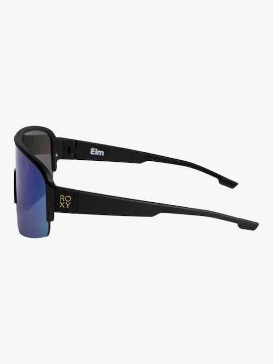 Roxy Sonnenbrillen mit Schwarz Rahmen und Grün Spiegel Linse ERJEY03119-xkyk