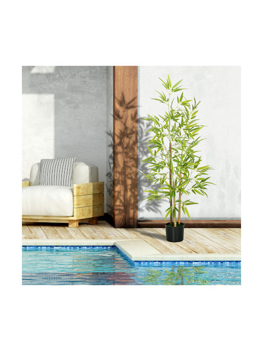 Μπαμπού σε Γλάστρα 120cm HomCom