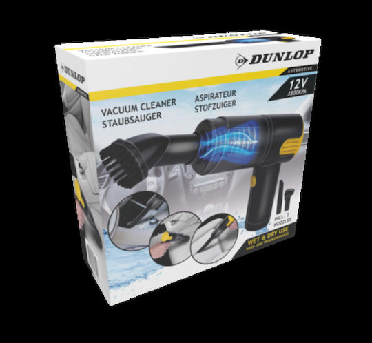 Dunlop Car Handheld Vacuum Dry Vacuuming with Lighter Cable 12V