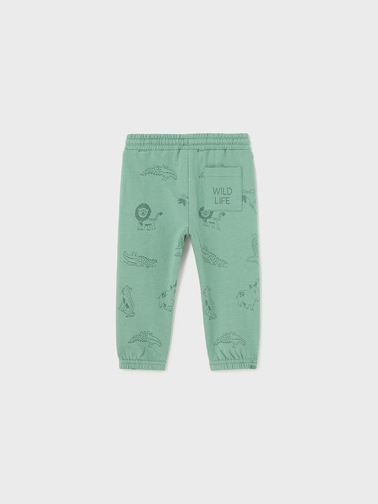 Mayoral Kids Trousers Green