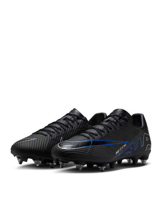 Nike Mercurial Vapor 15 Academy Football Shoes with Cleats Black