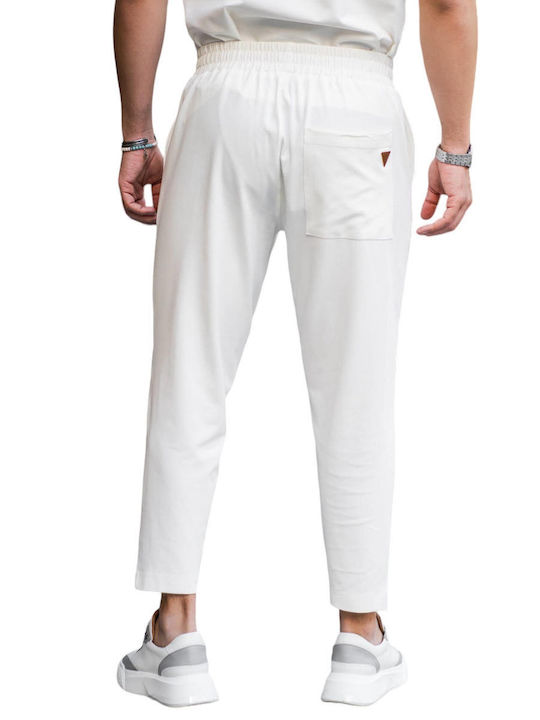 Vittorio Artist Men's Trousers White