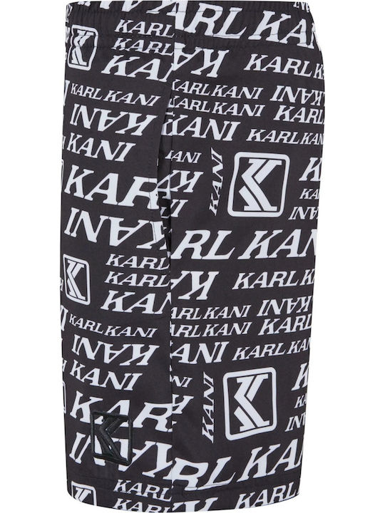 Men's Swimwear Shorts Black with Patterns