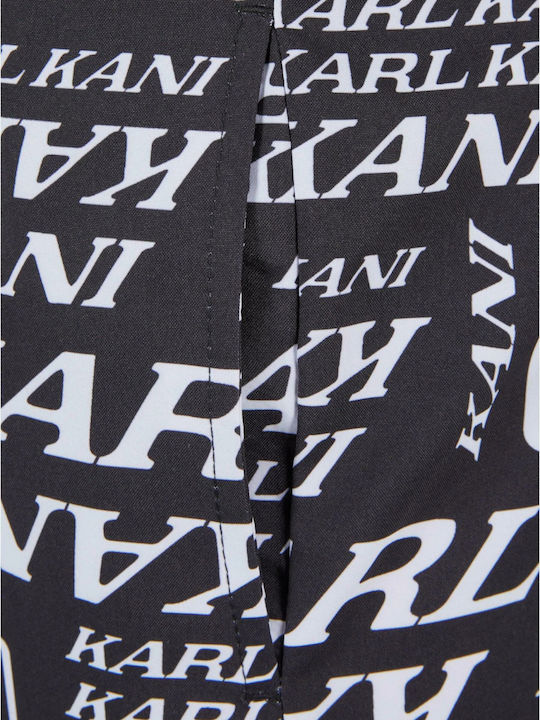 Men's Swimwear Shorts Black with Patterns