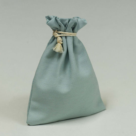 Decocraft Basic Fabric Pouch for Gift Turquoise 14x18cm 12 Pieces