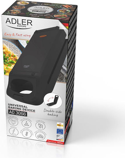 Adler Electric Omelette Maker 900W Black