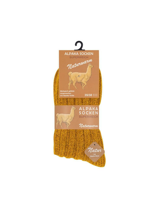 Norweger Men's Socks Mustard tree - Cafe 2Pack