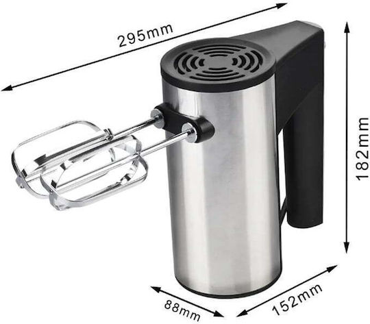 Raf Μίξερ Χειρός 100W Μαύρο