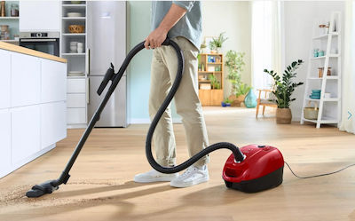 Bosch Vacuum Cleaner 600W Bagless 4lt Red