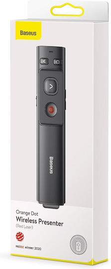 Baseus Orange Dot с Оранжев Лазер в Сив Цвят