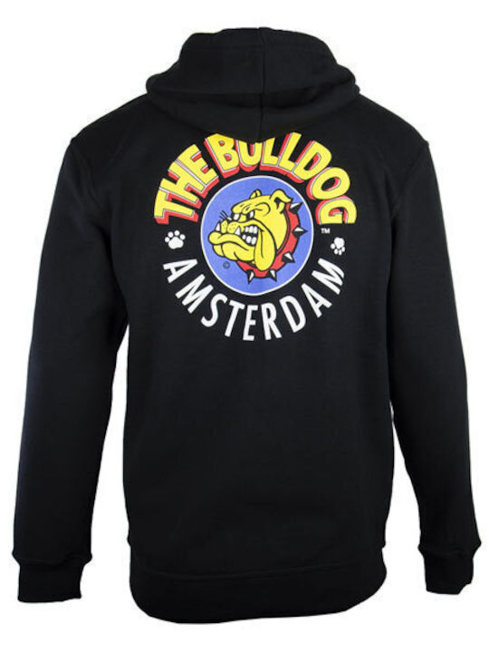 The Bulldog Amsterdam Herren Sweatshirt Schwarz