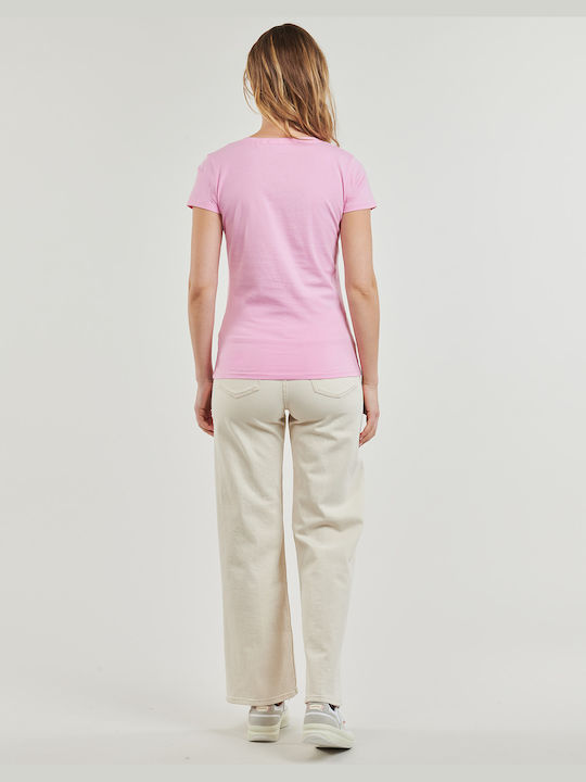 U.S. Polo Assn. Cry Women's T-shirt Pink