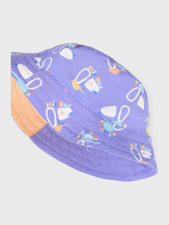 Mayoral Kids' Hat Bucket Fabric Lilac