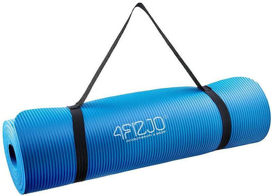 4FIZJO Fitnessmatte Pilates Rosa mit Tragegurt (180x60x1.5cm)