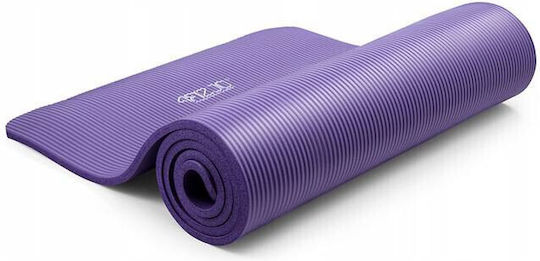 4FIZJO Fitnessmatte Pilates Rosa mit Tragegurt (180x60x1.5cm)