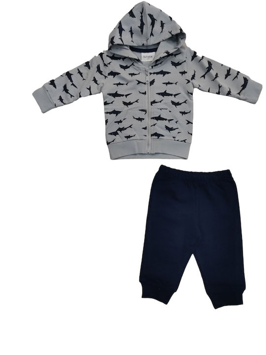 Trax Kids Set with Pants Winter 3pcs Gray