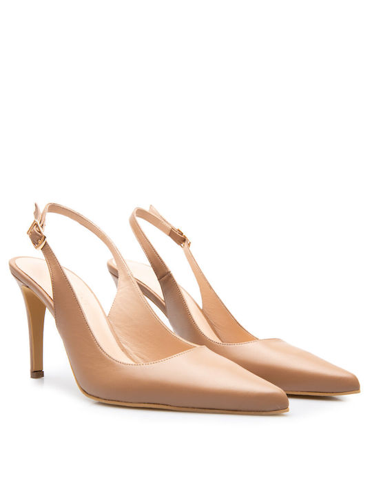 Labrini Beige Heels