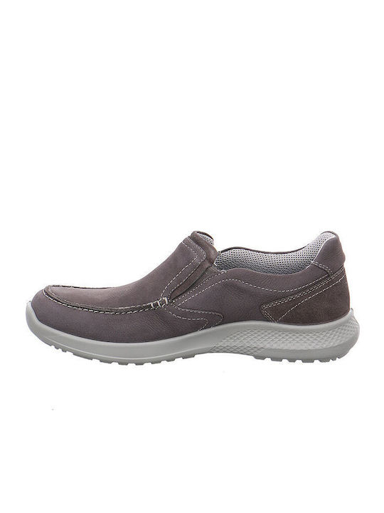Leder Herren Freizeitschuhe Anatomisch Gray
