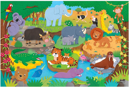 Детски Пъзел с Шипове за 3+ години+ Години 30бр Galt Toys