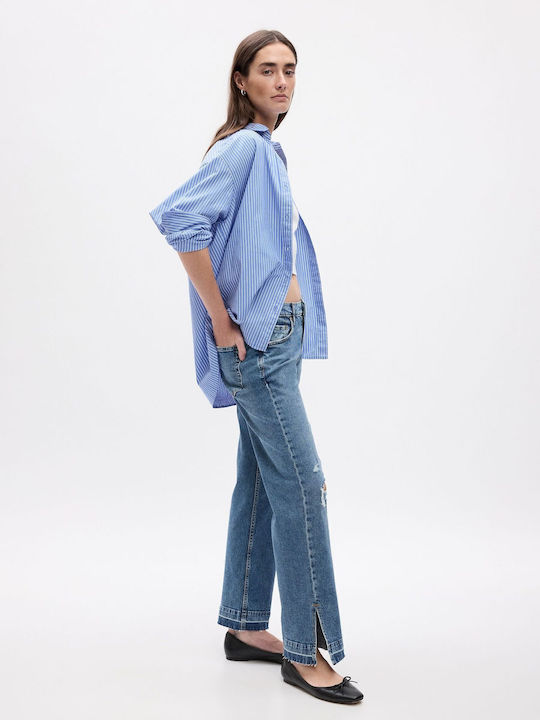 '90s Women's Jean Trousers Mid Rise in Loose Fit