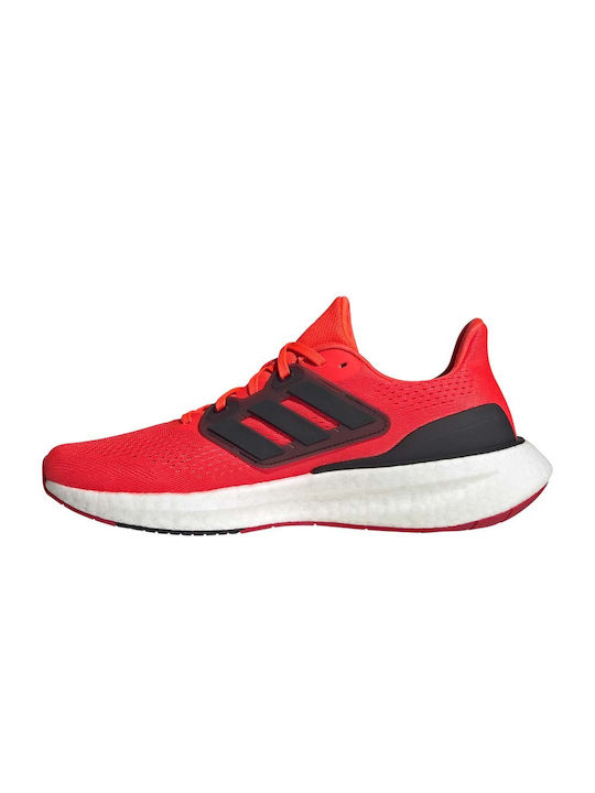 Adidas Pureboost 23 Ανδρικά Αθλητικά Παπούτσια Running Κόκκινα