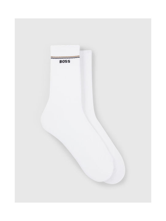 Hugo Boss Women's Socks White 2Pack