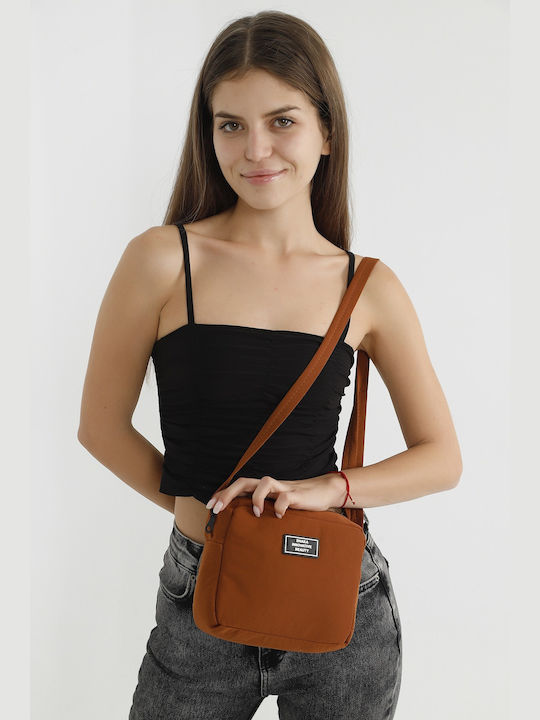 Shaka Damen Tasche Crossbody Tabac Braun