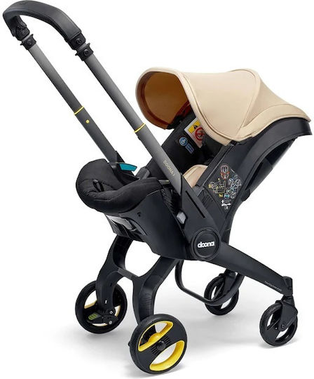 Doona Car Seat & Stroller Baby Car Seat i-Size with Isofix Sahara Sand 0-13 kg