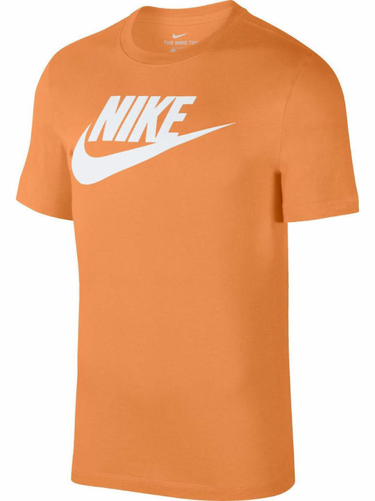 Nike Icon Futura Sportliches T-Shirt Orange