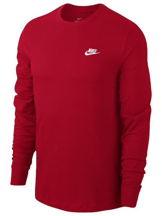 Nike Sportswear Club Herren Sportliches Langarm...