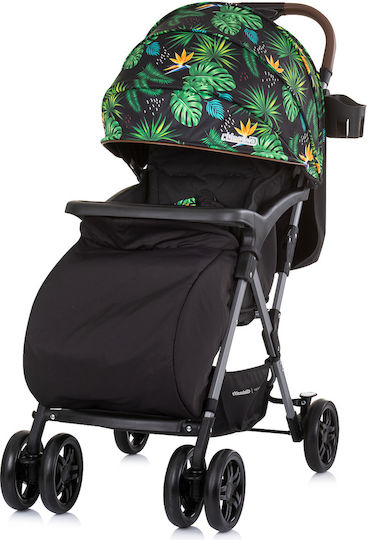 Chipolino April Kinderwagen Geeignet für Neugeborene Jungle 6kg