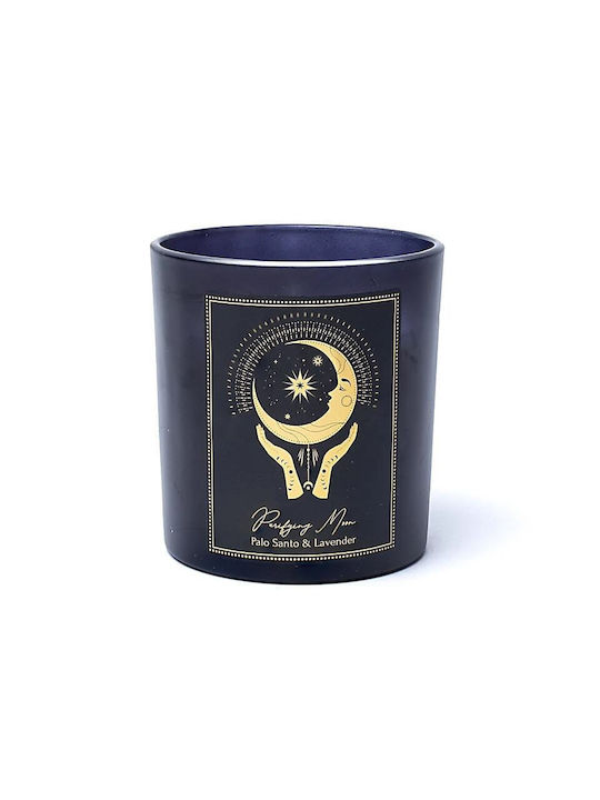 Aromatisches Soja-Kerze Amethyst im Gefäß Lila 120g
