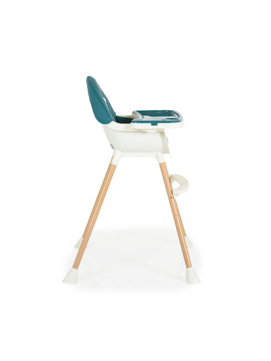 Moni Donut Baby Highchair 2 in 1 With Adjustable Height Petrol
