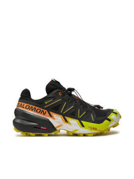 Speedcross 6 Gore-tex Sport Shoes Trail Running Waterproof with Gore-Tex Membrane Black / Sulphur Spring / Bird Of Paradise
