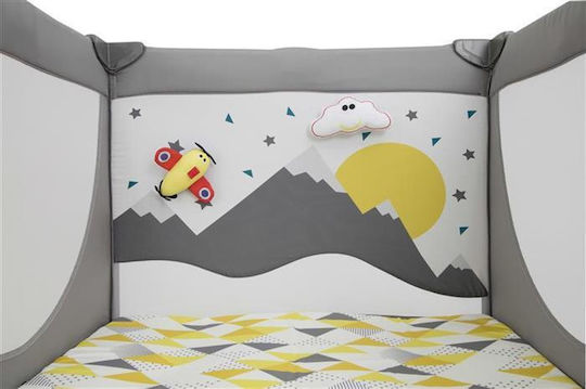 Joie Cheer Little Explorer Кошара за игра Сив 96x96см