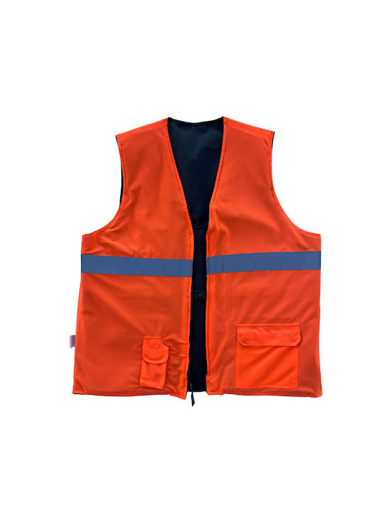 Percussion Men's Safety Vest Green