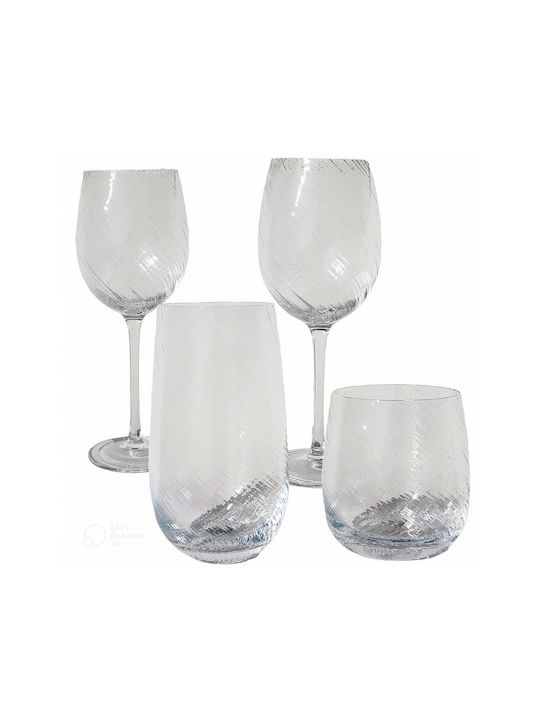 HFA Set of Glasses Water made of Glass 640ml 6pcs