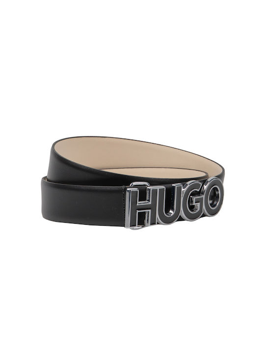 Hugo Boss Leather Women's Belt Black