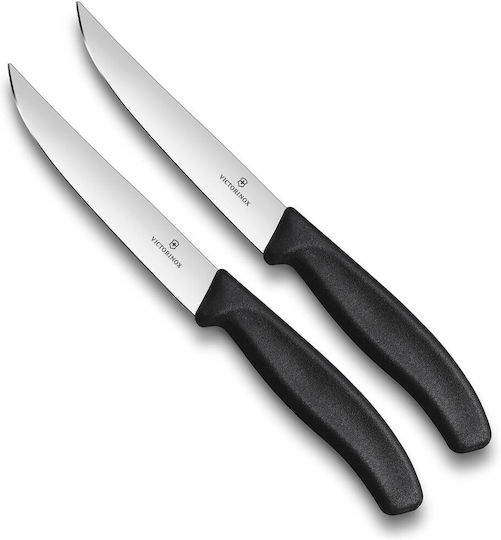 Victorinox Μαχαίρια Steak από Ανοξείδωτο Ατσάλι 12cm 2τμχ