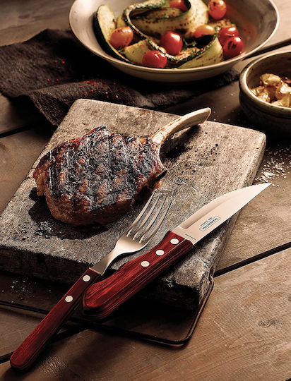 Tramontina Μαχαίρι Steak από Ανοξείδωτο Ατσάλι 25cm