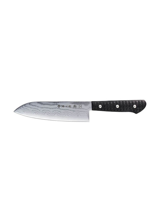 Tojiro Gai Нож Santoku от Дамаска Стомана 17см