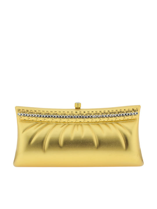 Evening clutch bag Sheilan T17-Gold