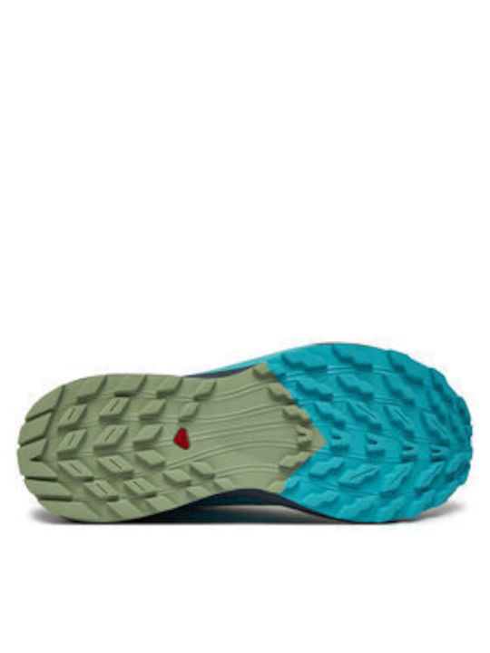 Sense Ride 5 Sport Shoes Trail Running Alfalfa / Carbon / Peacock Blue