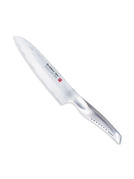 Global Sai Chef Knife of Stainless Steel 25cm SAI-06