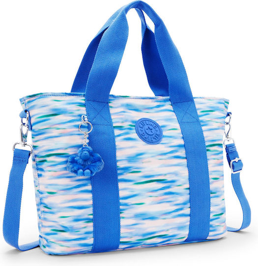 Kipling Σακ Βουαγιάζ Μπλε Υφασμάτινο Μ44xΠ17.5xΥ30εκ.